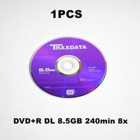 1/4/10PCS Ritek DVD+R DL 8.5GB 240min 8x Double Layer Blank Discs Traxdata Recordable DVD Disks For Audio Data Storage