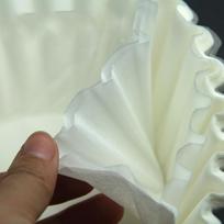 Extra Large Size Basket Coffee Filters Replacement Coffee Filter Paper  Home Brewing white
