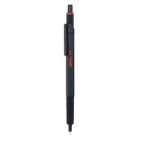 Rotring 600 Ballpoint Pen Black M Medium Point Oil-Based with Gift Box, Knock Type, Drafting Compatible, Authentic Import 2032577 black