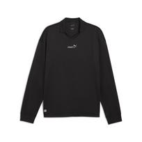 Puma X Fenty Bendradarbiavimas FW25vartininko marškinėliai Laisvi minkšto mezgimo polo ilgomis rankovėmis T-shirt Unisex viršutiniai drabužiai 633786-01 M gray