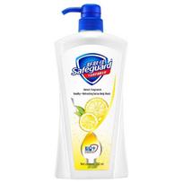 Safeguard Lemon Fresh Body Wash white
