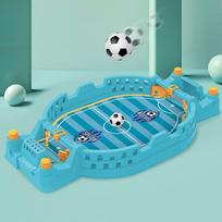 Football Table Mini Tabletop Interactive Game Soccer Table Competition Sports Games Desktop Catapult Toy mėlyna