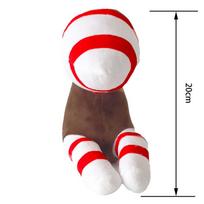 Non-Toxic New Ena Dream Bbq High-Quality Talking Game Plush Toys Cartoon Cute Soft Ena Peripheral Plush Toys Children'S Gifts 25cm black