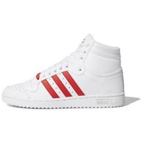 Adidas Top Ten High 'White Lush Red' FV4229 40⅔ white