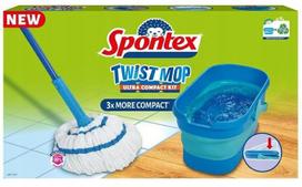 Grindų šluostė su kibiru Spontex Twist Ultra Compact