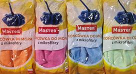 Grindų šluota su kempine Master, įvairių spalvų