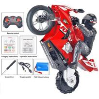 RC Dviratis Savarankiškai Balansuojantis 6 Giroskopo Ašių Stunt Racing Dviratis Plastikinė Medžiaga RTR Didelio Greičio Visureigio Modelis Vaikų Žaislai Idealiai Tinka Berniukui
