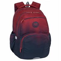 Mokyklinė kuprinė CoolPack Gradient, raudona / tamsiai mėlyna, F099758, keli skyriai
