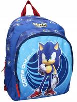Vaikiška kuprinė su priekine kišene, ežys Sonic