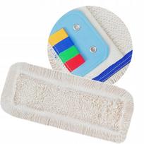 Grindų šluostė CLEANPRO DUO, 40 cm, medvilninė, su SPEEDY CLIP laikikliu
