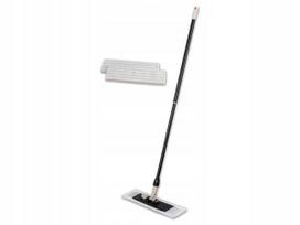 Grindų šluostė Livarno Home su teleskopine kotu, 2 keičiamomis šluostėmis, 130 cm