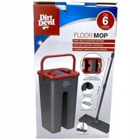 Grindų plovimo šluota Dirt Devil, dviguba kamera, 6 l, pilka