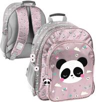 Mokyklinė kuprinė Panda Koala, rožinė, 1–3 klasei