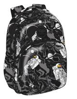 Mokyklinė kuprinė CoolPack Batman, 27 l, daug skyrių, margaspalvė