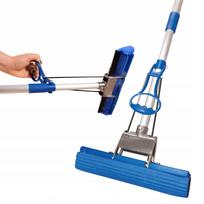 Grindų kempinė TOP mėlyna, 27 cm, su išgręžimo mechanizmu