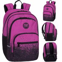 Jaunimo kuprinė Coolpack Alfa, rožinė su taškeliais