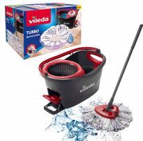 Grindų plovimo rinkinys VILEDA TURBO 3in1 su kibiru ir kotu