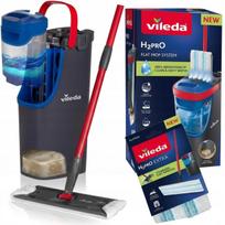 Grindų šluota Vileda H2Pro su kibiru ir kasete, didelis komplektas