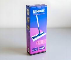 Grindų šluostė Nimbus su 10 sausų servetėlių
