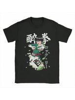 Narutos Rock Lees T-Shirt For Men Women Novelty Cotton Tees Round Neck Short Sleeve T Shirt Gift Idea Clothing S