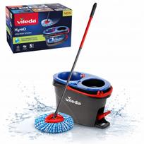 Grindų šluota su kibiru Vileda H2PRO Rotary, 6 l, 360°