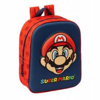 Vaikiška SUPER MARIO BROS kuprinė, 3D, 27 cm