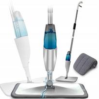 Grindų šluostė Falcon FLAT MOP su purkštuvu, didelė, lankstoma