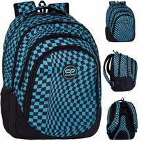 Mokyklinė kuprinė COOLPACK DRAFTER 28L, daug skyrių, „Chessboard“
