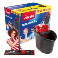 Grindų plovimo rinkinys Vileda Ultramax XL su kibiru ir išgręžėju