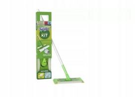 Grindų šluostė Swiffer su besisukančia galva, žalia (be šluosčių)