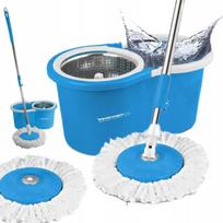 Grindų plovimo rinkinys PERFECT CLEAN 360, su mikropluošto šluoste ir kibiru