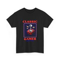 Classic Gamer joystick T-Shirt | Retro arcade Gaming tee, Quality Fun T-Shirt M