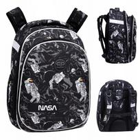 Ergonominė kuprinė CoolPack Turtle ASTRONAUT, juoda su astronauto piešiniu