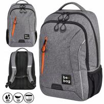 Mokyklinė kuprinė 18 l HERLITZ be.bag, pilkai melanžinė
