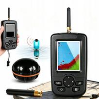 Žvejybos echolotas 90° sonar 125 kHz, su pašvietimu, 100 m