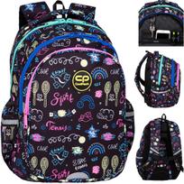 Mokyklinė kuprinė 19 l Coolpack Jerry TENNIS STAR, trijų skyrių