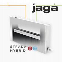 Konvektorinis šildytuvas Jaga Strada Hybrid 35x120, CU-AL, 4,1 kW
