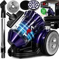 Cikloninis dulkių siurblys TAIA, be maišo, su HEPA filtru, 3 l talpos baku, turbo režimas