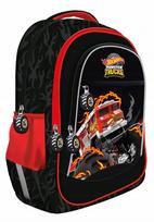 Mokyklinė kuprinė berniukui su 3 skyriais HOT WHEELS ST.MAJEWSKI