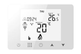 Belaidis kambario termostatas BOT Tuya RT9, WiFi, 3A, baltas