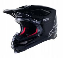 Krosinis šalmas ALPINESTARS SUPERTECH M10 Solid Carbon, L dydis