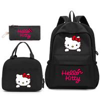 Hello Kitty mokyklinis rinkinys: kuprinė ir penalas, pasirinkite raštą