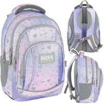 Mokyklinė kuprinė BackUP Large 26 l, su širdelėmis, Twinkle mergaitėms