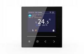 Termostatas BOT Tuya RT2, 16A, WiFi, juodas