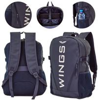 Mokyklinė kuprinė WINGS, 23 l, su skyriumi 17'' nešiojamam kompiuteriui ir šoninėmis kišenėmis