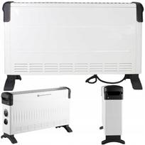 Elektrinis konvektorinis šildytuvas su termostatu, 2000 W, baltas
