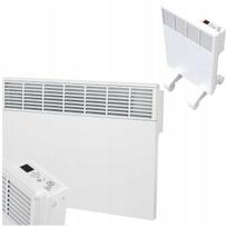Elektrinis šildytuvas su termostatu, nešiojamas, baltas, 1500 W