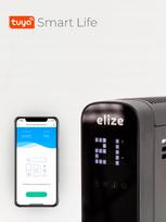 Konvektorius Elize EL-SD20, 2000 W, Wi-Fi, valdymas su Google Home ir Tuya Smart