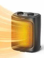 Elektrinis šildytuvas PELONIS 2000 W, mini, voniai ir miegamajam, 2 versija