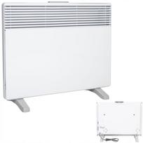 Nešiojamas baltas 1500W elektrinis konvektorius, taupantis energiją